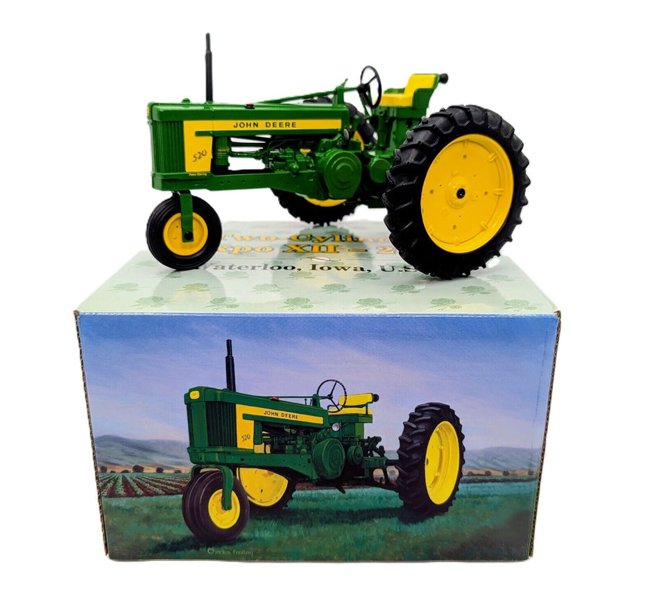1/16 John Deere Model 520 Two Cylinder SFW Expo XII 2002 #16089 Ertl