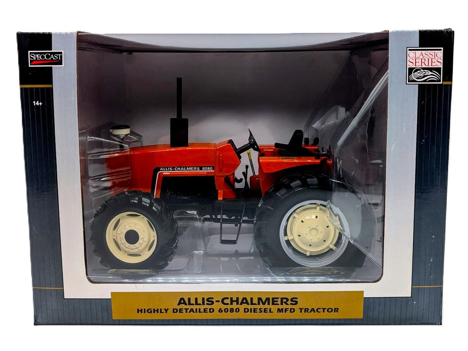 1/16th Allis Chalmers 6080 Diesel Tractor Front Wheel Assist Open Station