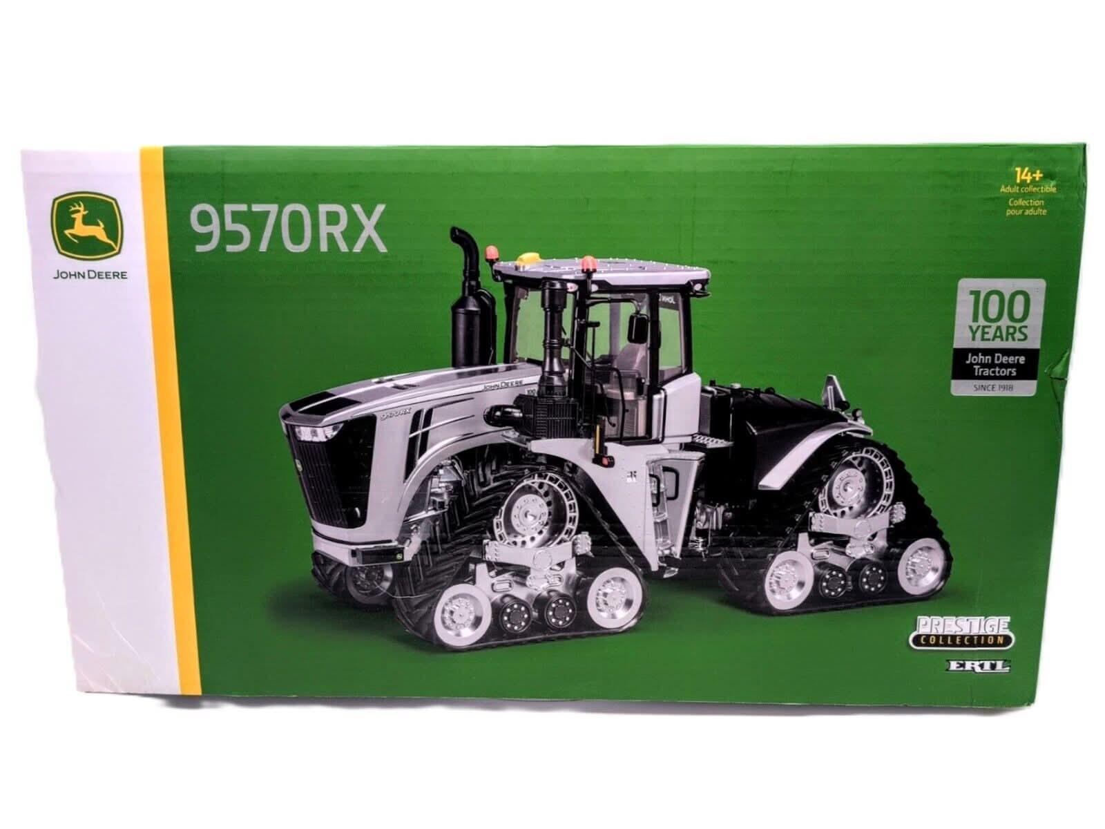 1/16 John Deere 9570Rx Prestige Tractor, Silver, 100Th Anniversary
