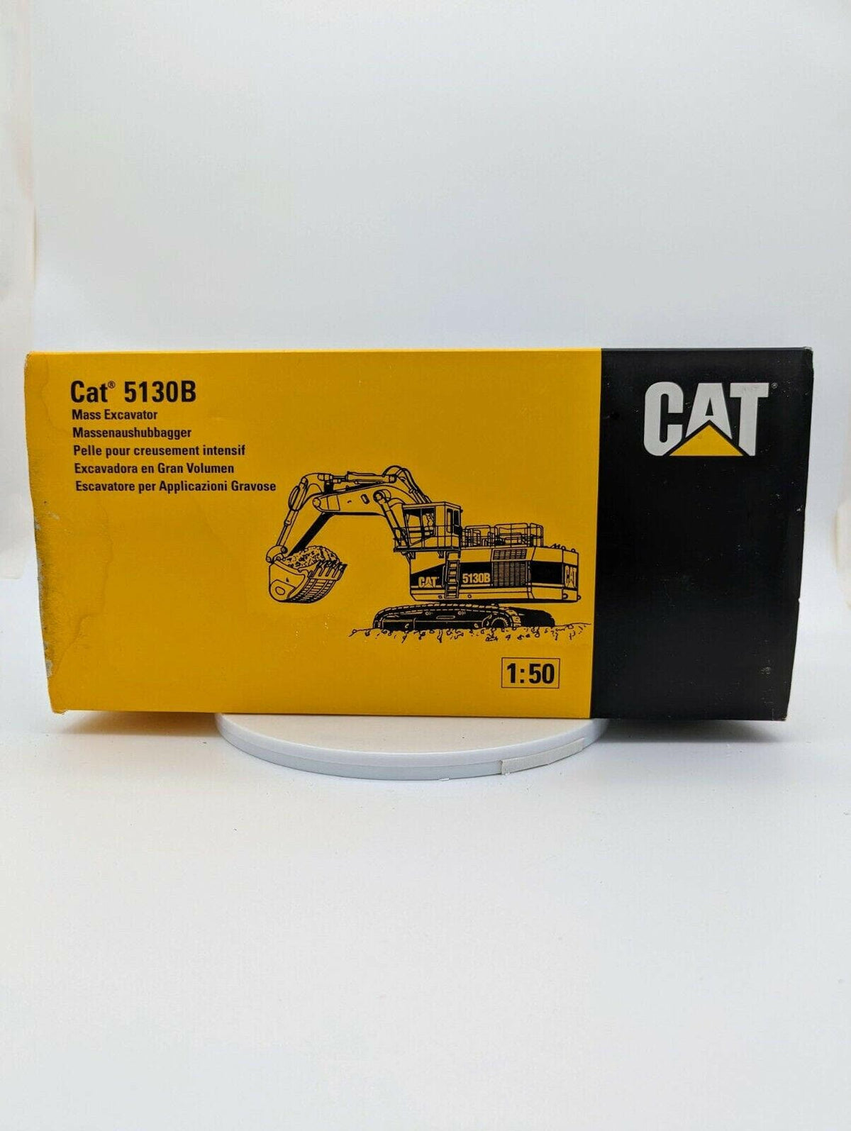 1/50 die-cast metal Caterpillar 5130B Mass Excavator NZG