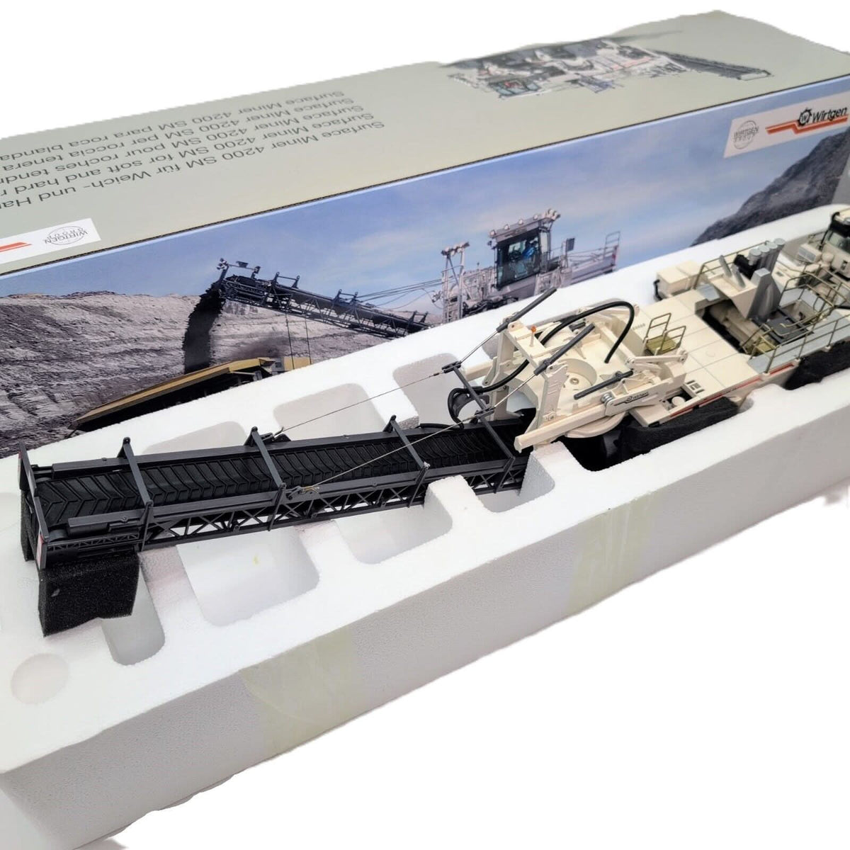 1/50 Wirtgen 4200 SM Surface Miner - NZG  Diecast Model #874