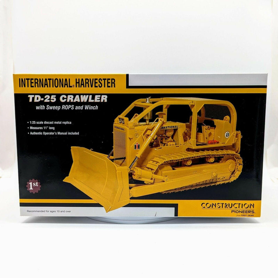1/25 International IH TD-25 Crawler Sweep ROPS Winch First Gear