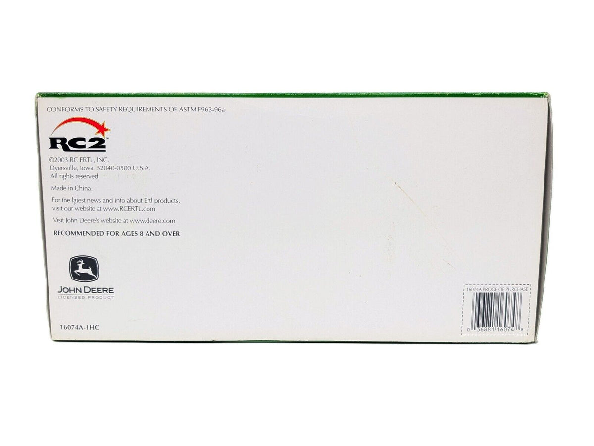 1/16 John Deere 2010 Crawler W/ Blade Plow City Show Ertl