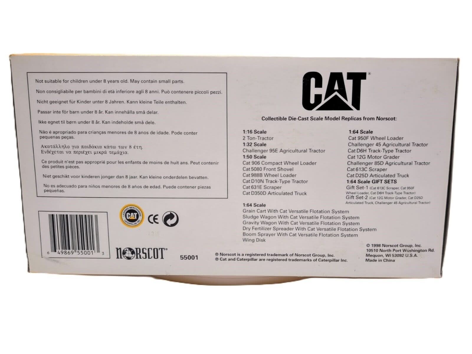 1/32 Cat Challenger 95E Agricultural Tractor