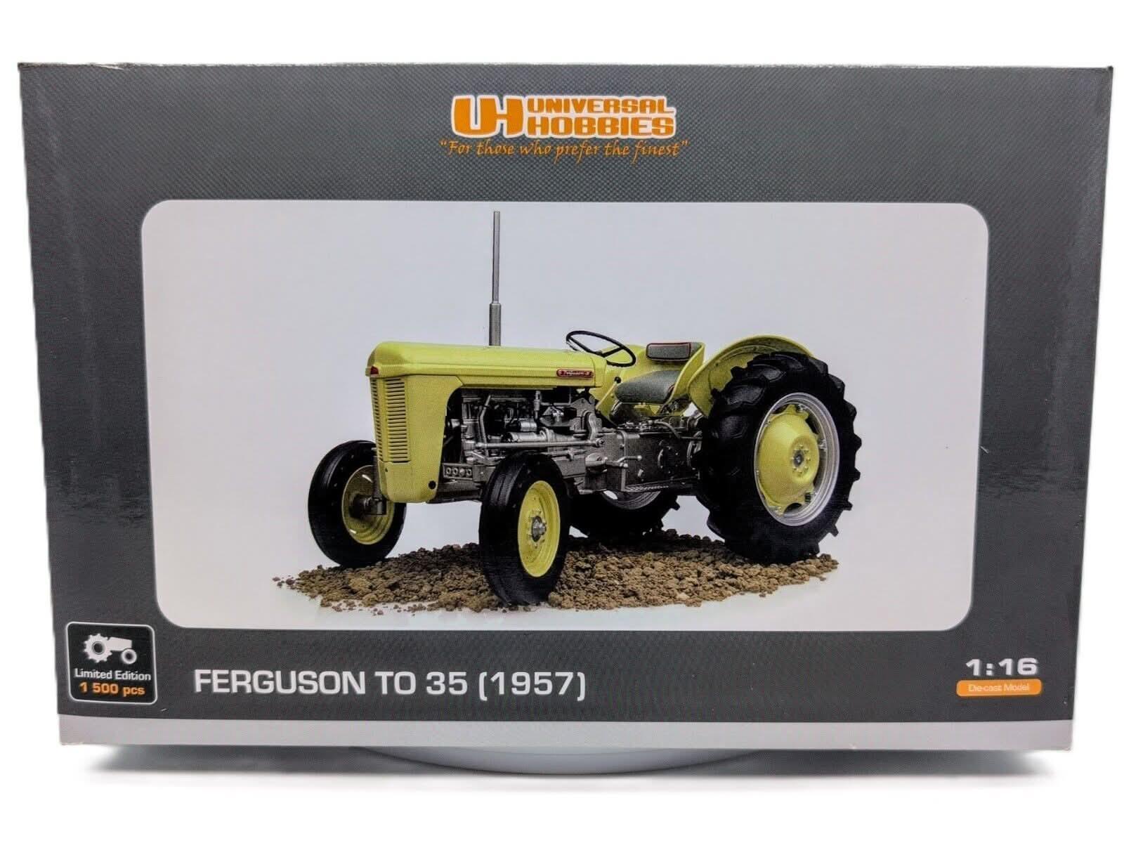 新品Ferguson TO 35 (1957) 1:16スケールモデル 1/16 Ferguson TO 35 (1957) Universal Hobbies-Rollin' Coal Farm Toys