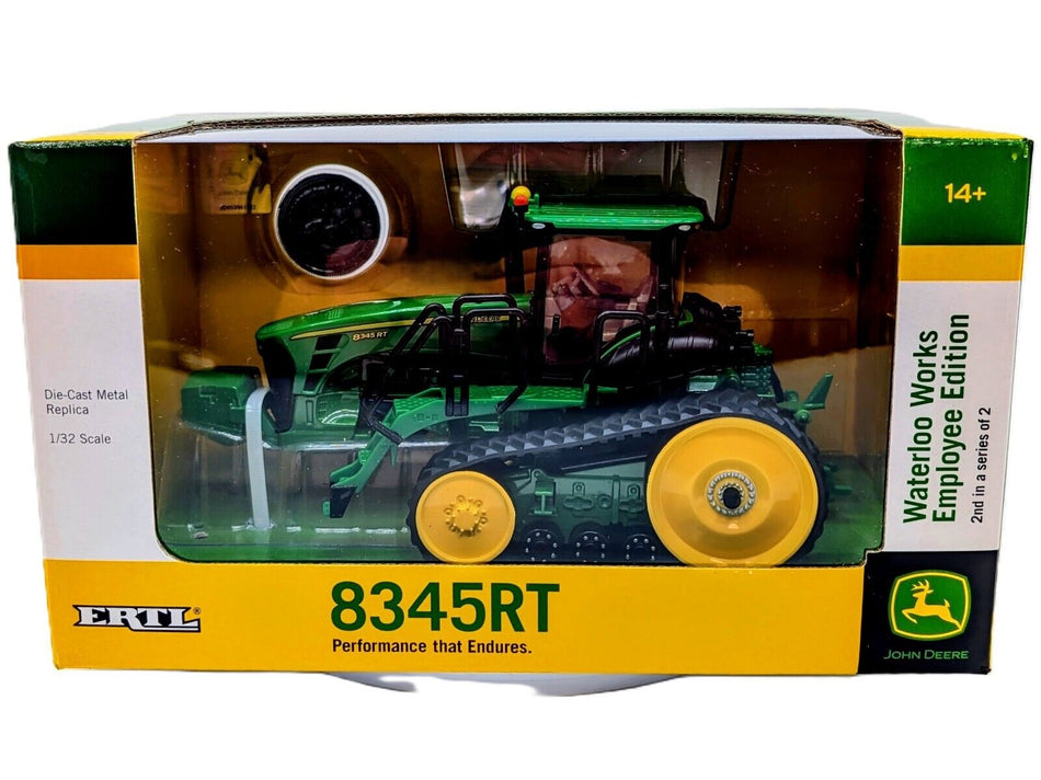 1/32 John Deere 8345RT With Tracks Tractor Waterloo Works Employee Edition
