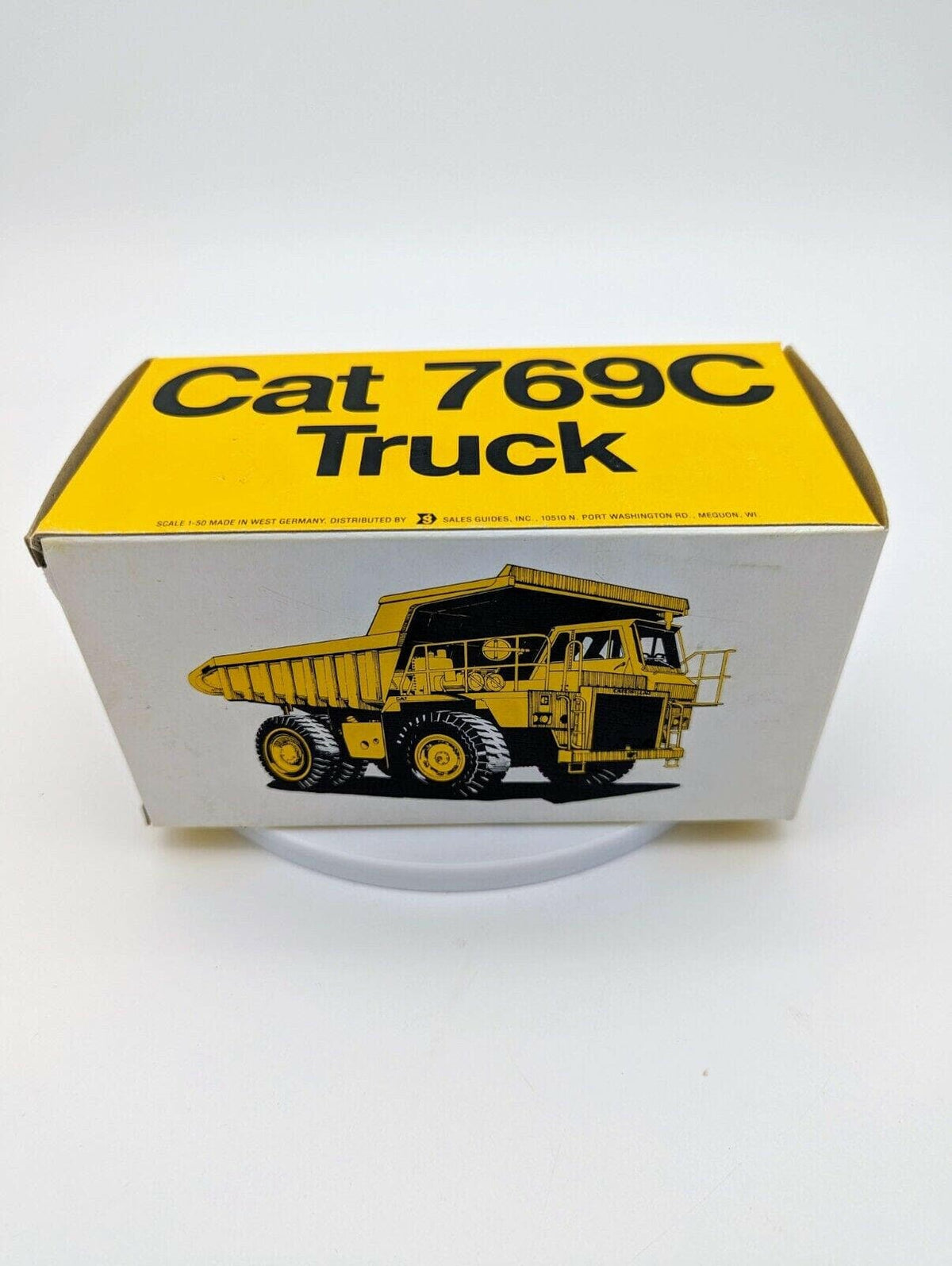 1/50 NZG Caterpillar 769C Dump Truck - NO. 222 w/ box