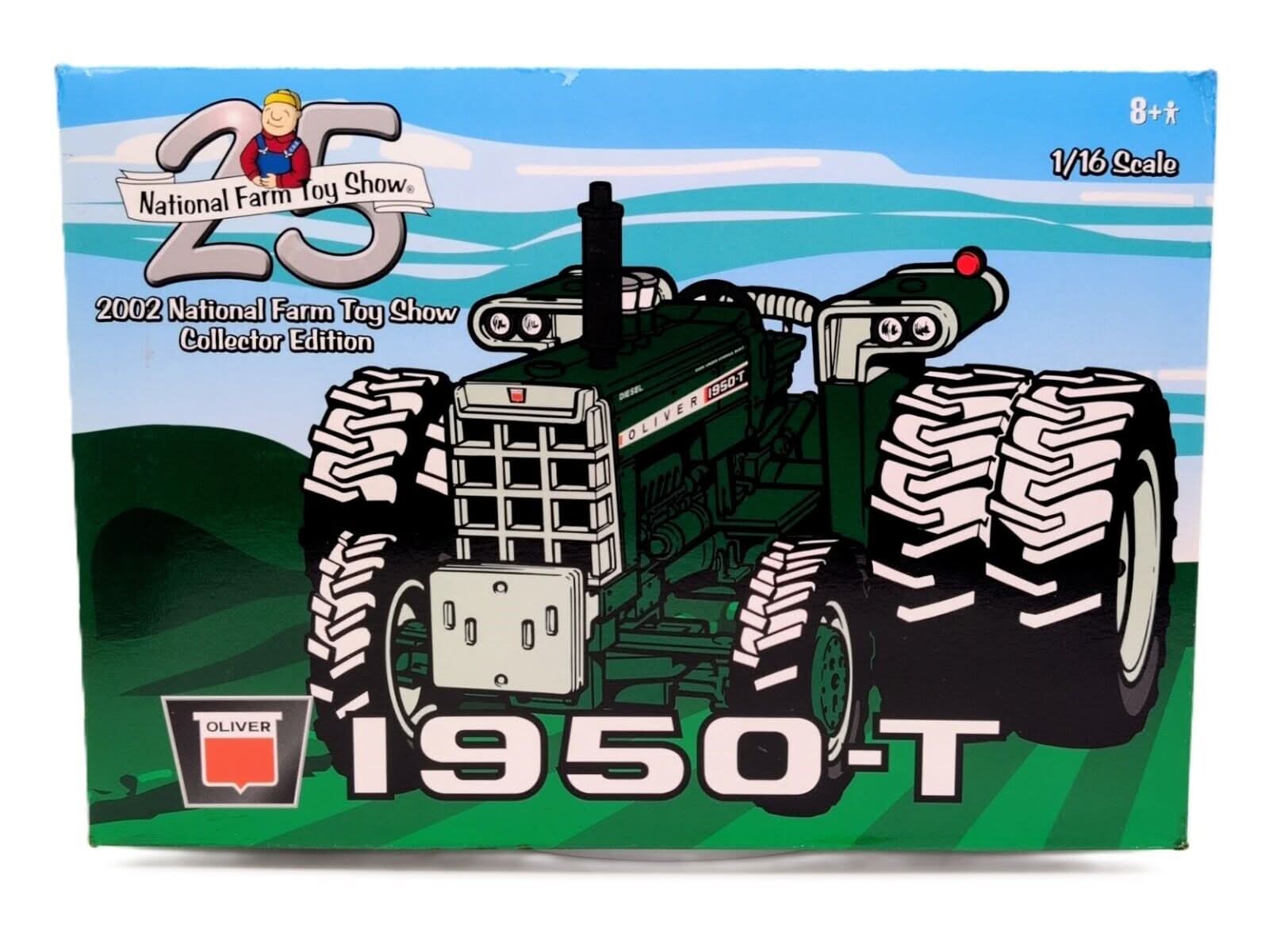1/16 Oliver 1950-T Tractor W/ Duals Front Wheel Assist, Toy