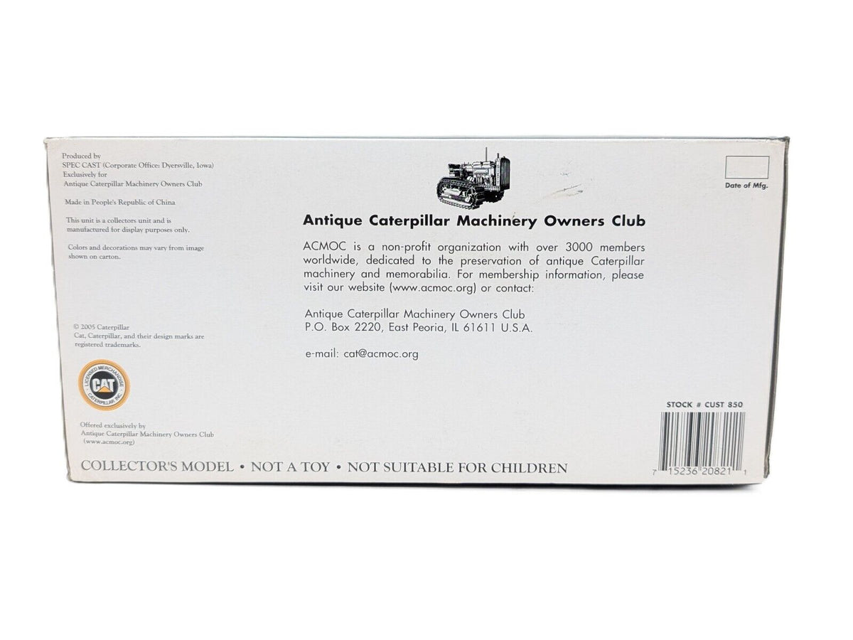 1/16 Cat D2 Track-Type Tractor With Loader Traxcavator