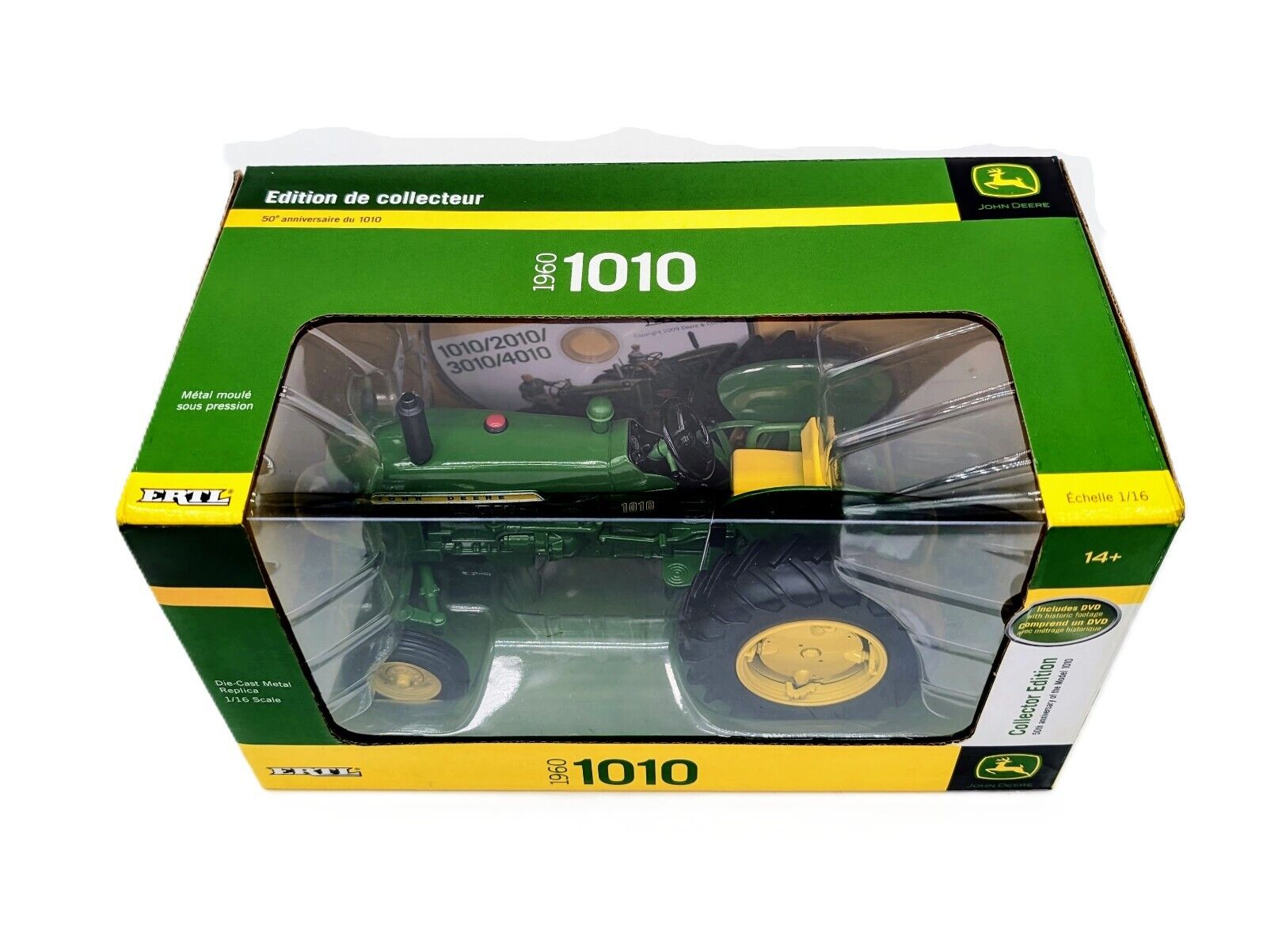 1/16 John Deere 1010 Tractor With Wide Front, Collector Edition