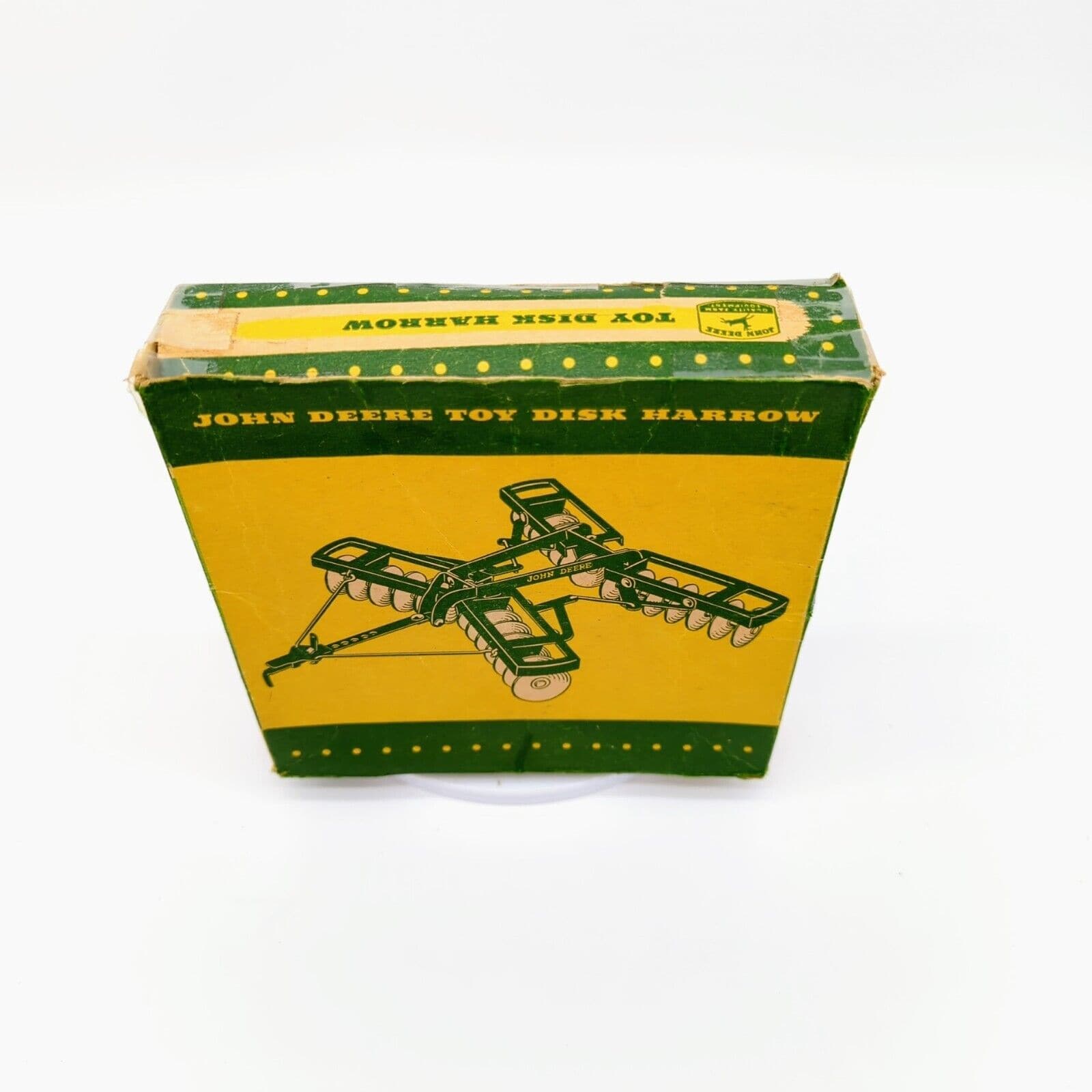 1/16 Eska John Deere Toy Disc Harrow W/Box Farm Ertl