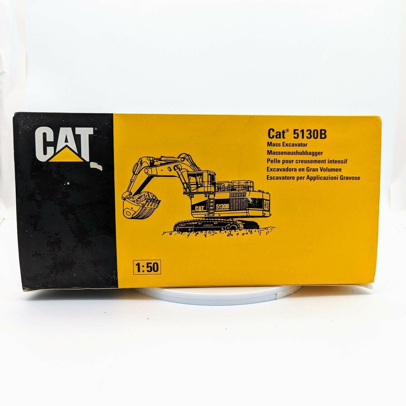 1/50 die-cast metal Caterpillar 5130B Mass Excavator NZG