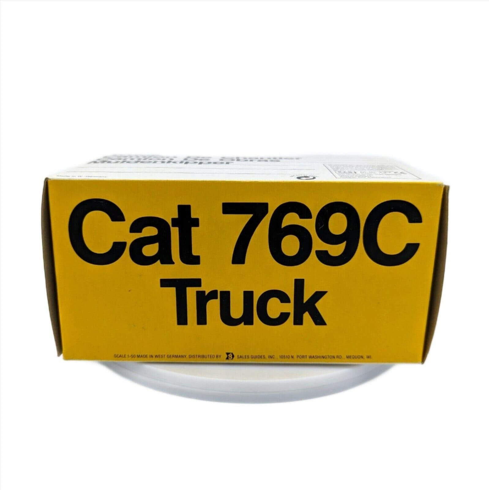 1/50 NZG Caterpillar 769C Dump Truck - NO. 222 w/ box