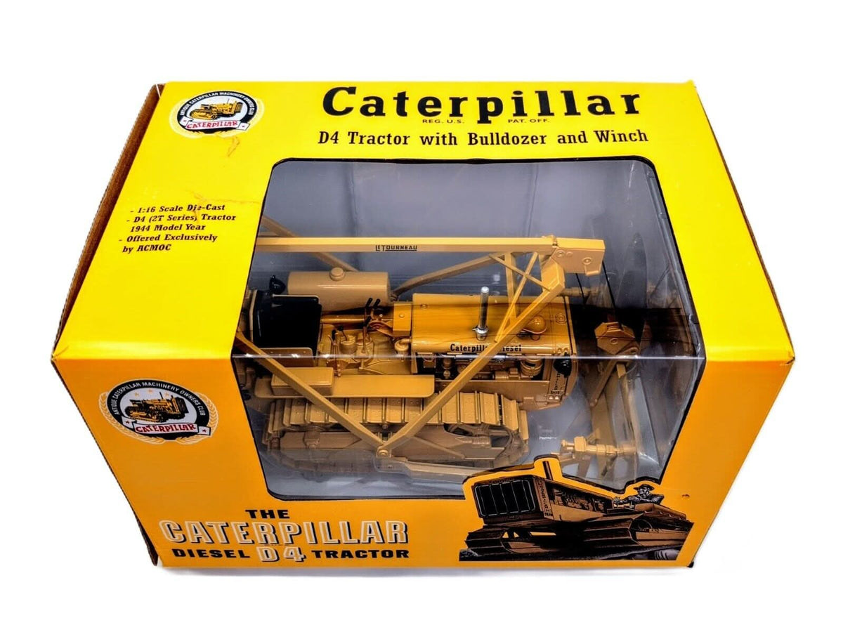 1/16 Caterpillar Cat D4 2T LeTourneau Blade Winch - SpecCast Scale #CUST1432