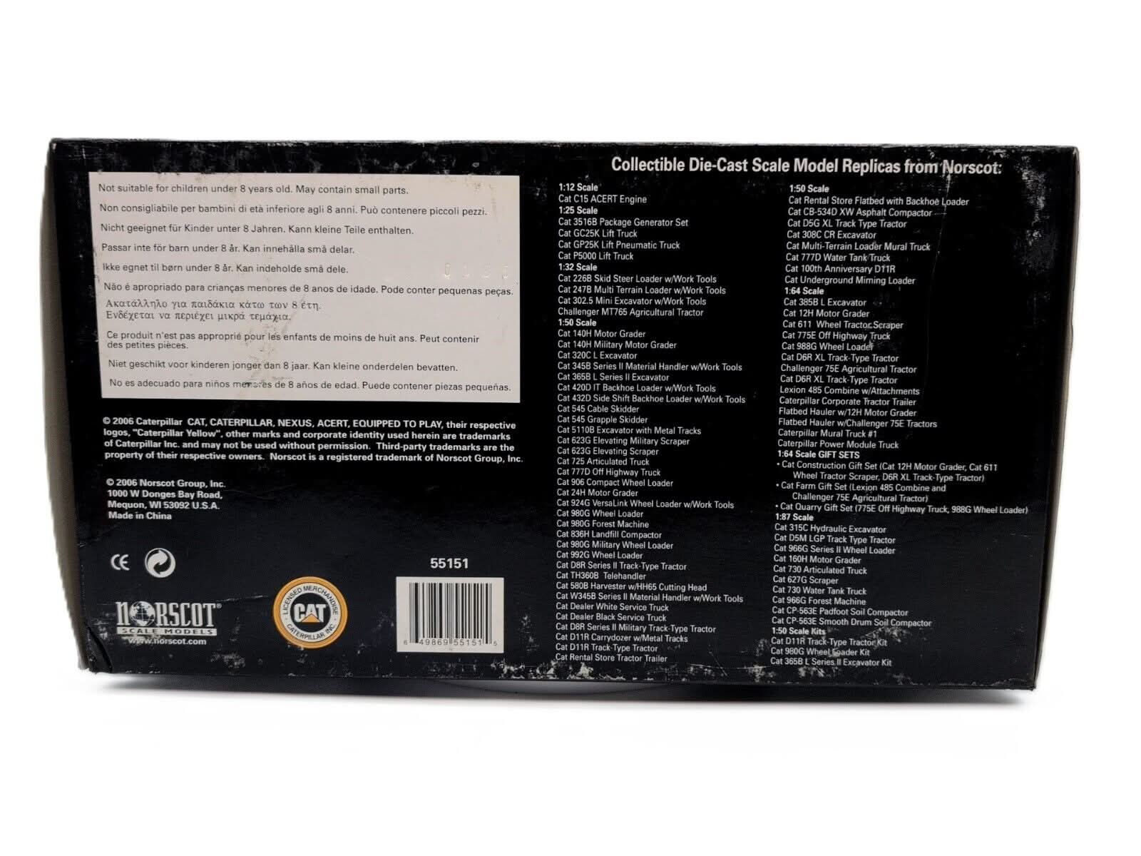 1/50 CAT 793D Off Highway Truck w/ Performance Plus body Norscot