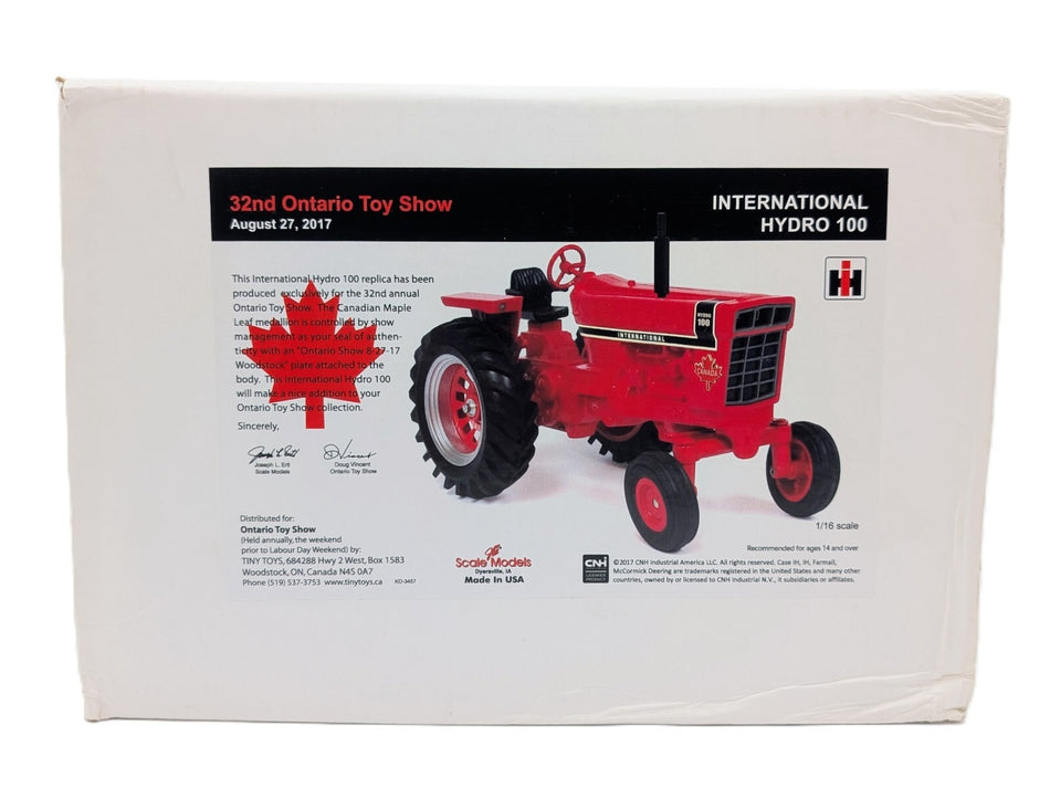 1/16 International Harvester Hydro 100 Tractor, 2017 Ontario Toy Show