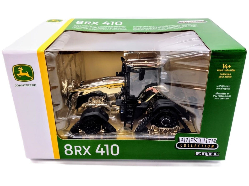 1/32 John Deere 8RX 410 Tracked Tractor, Prestige Edition, Gold Dealer Award
