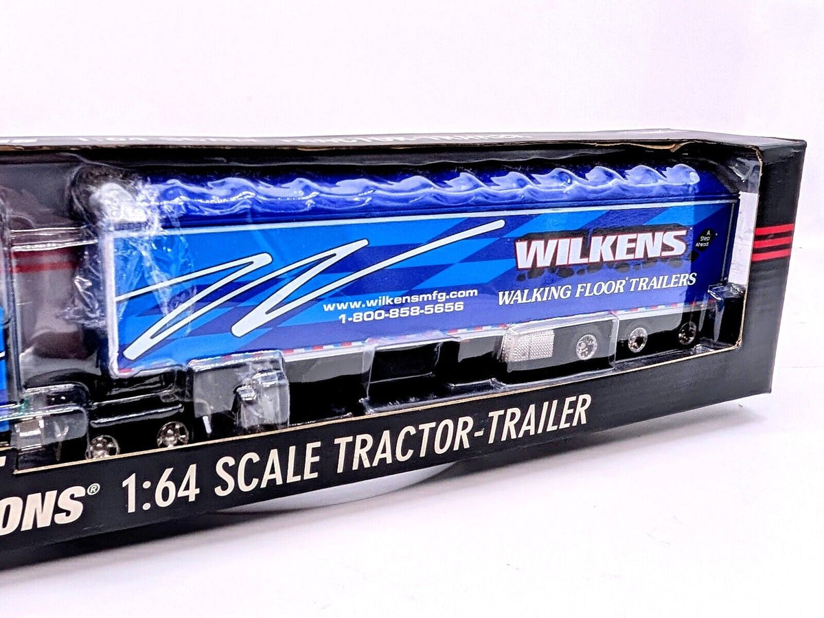 1/64 WILKENS Walking Floor Trailer Triple International Lonestar DCP