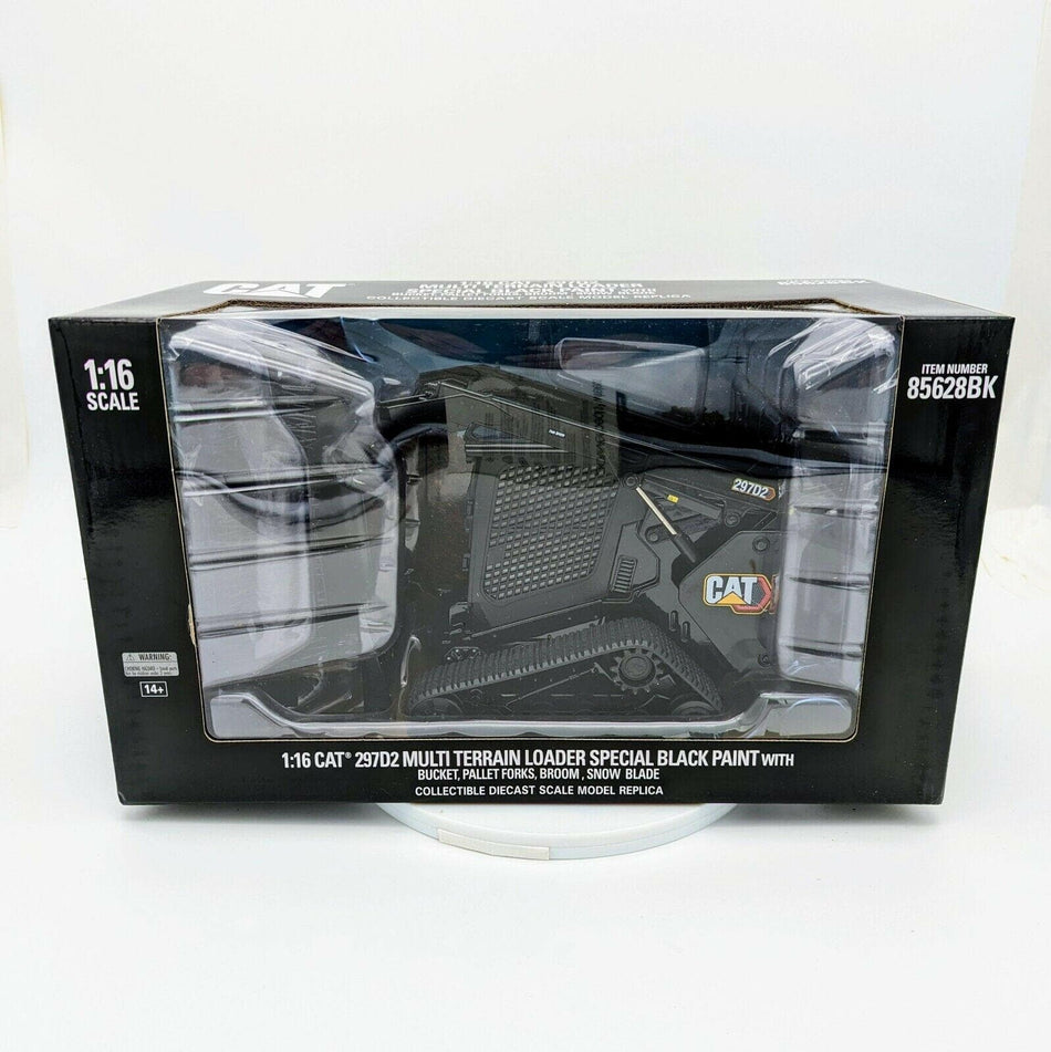 1/16 Diecast Masters CATERPILLAR 297D2 Skid steer Loader 85628BK Large