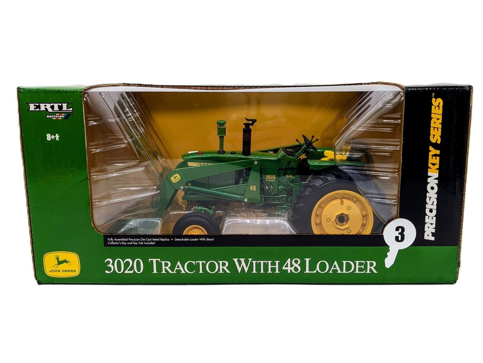 1/16 John Deere 3020 Tractor With #48 Loader Precision Key Series #3