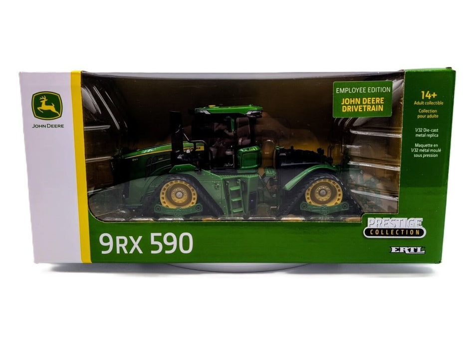 1/32 John Deere 9RX 590 Tractor 2022 Drivetrain Employee Edition Ertl