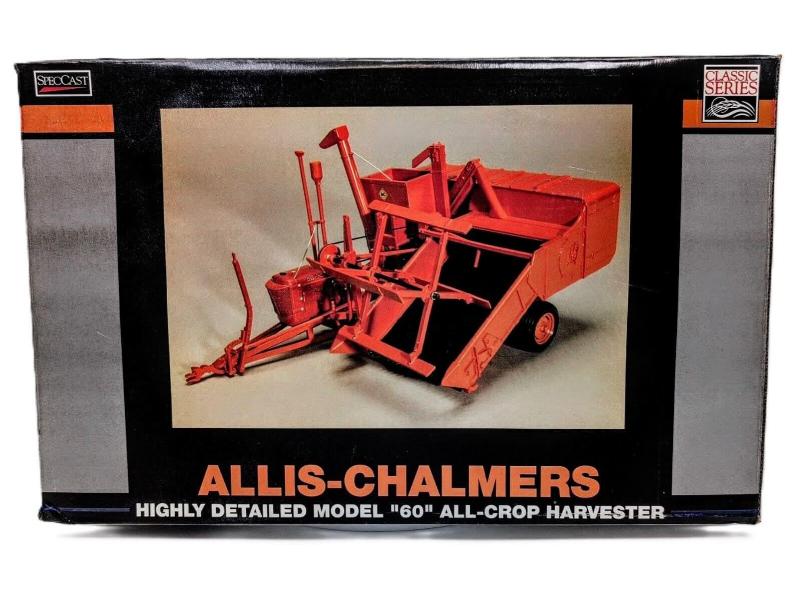 1/16 Allis Chalmers Model 60 All Crop Pull Type Combine-Rollin