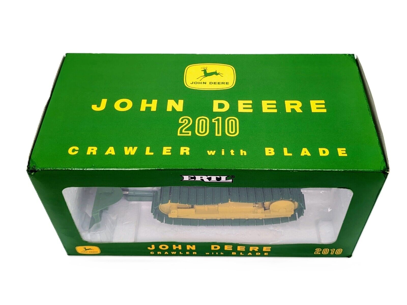 1/16 John Deere 2010 Crawler W/ Blade Plow City Show Ertl