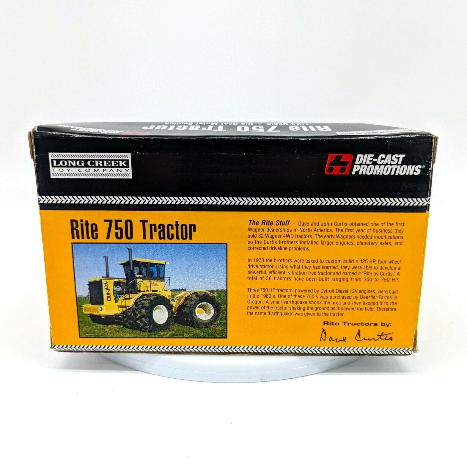 1/64 Rite 750 4WD Tractor Signed by Dave Curtis DCP