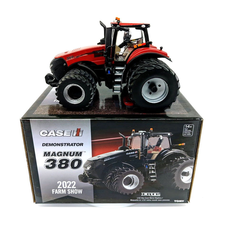 1/32 Red Chase Case IH AFS Connect Magnum 380 Demonstrator Tractor, 2022 Farm Show