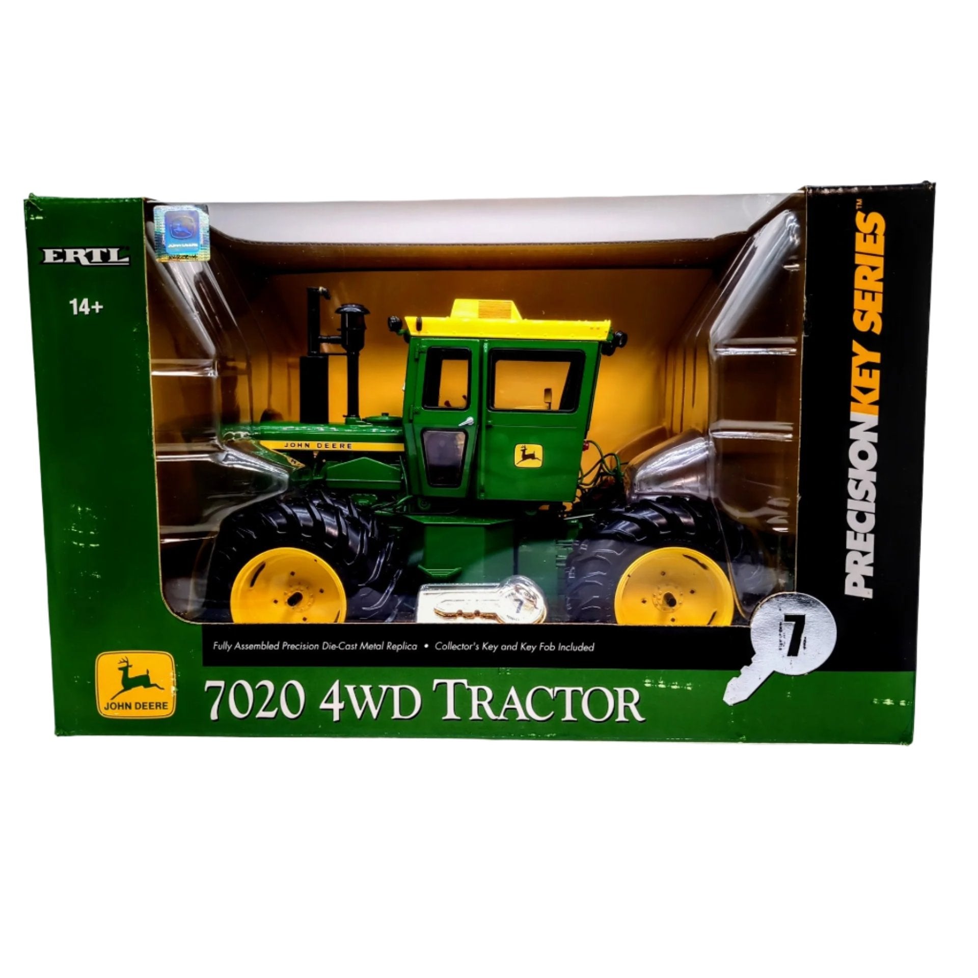 1 16 John Deere 7020 4WD Tractor 1 16 John Deere 7020 4WD Tractor Precision Key Series 7 Rollin Coal Farm Toys