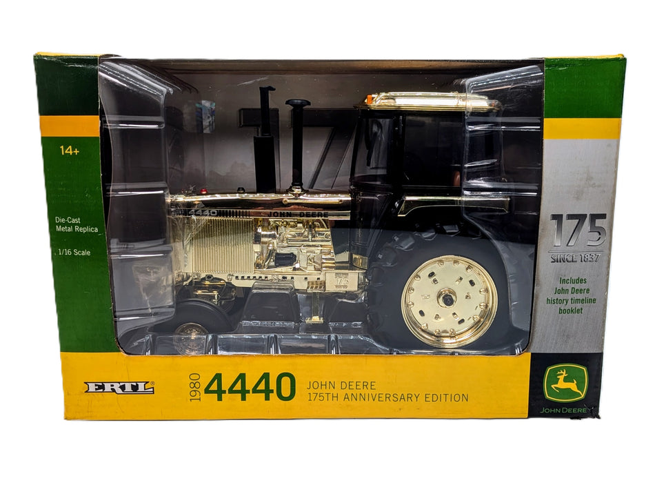 1/16 John Deere 4440 Wide Front Tractor Gold 175th Anniversary Edition