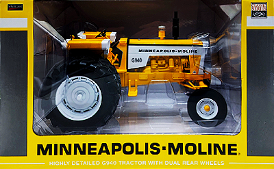 Minneapolis Moline G940 Farm Toy Tractor - History of SpecCast