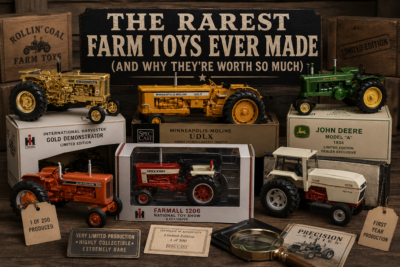The Rarest Farm Toys Ever Made (And Why They're Worth So Much)