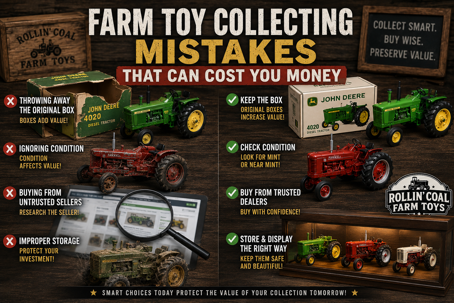 Farm Toy Collecting Mistakes That Can Cost You Money