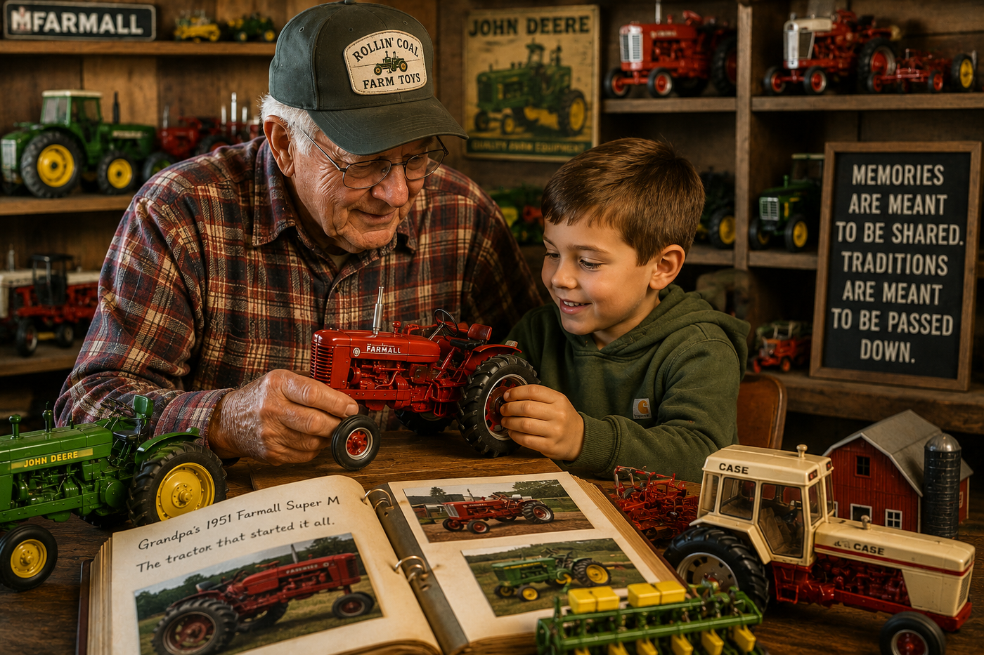 Passing Your Farm Toy Collection to the Next Generation