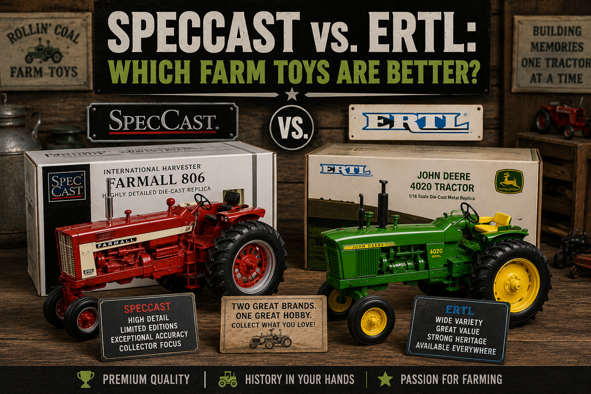 SpecCast vs. ERTL: Which Farm Toys Are Better?
