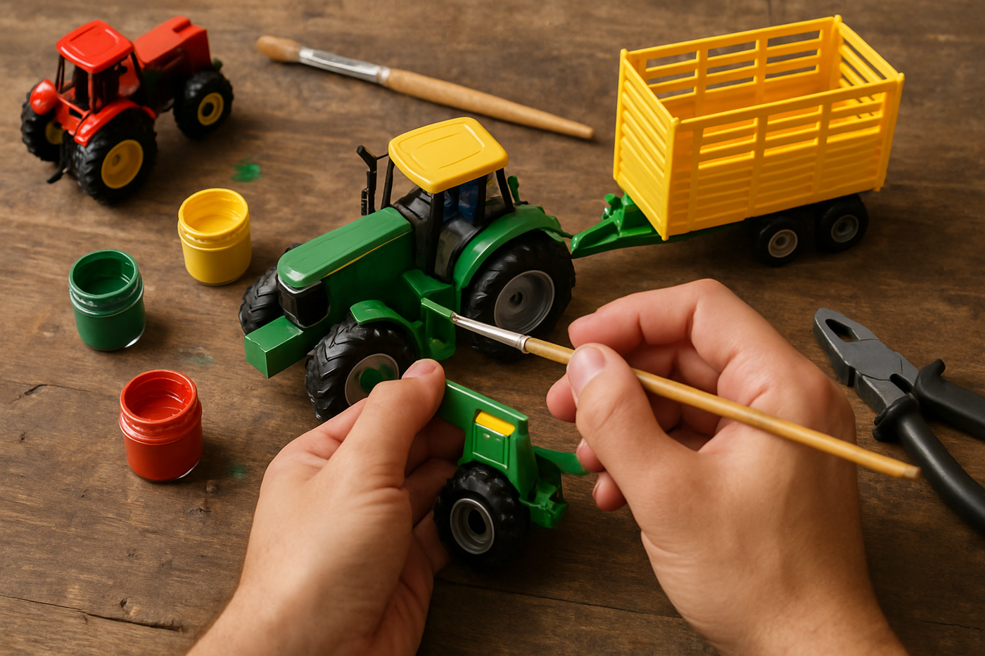 How to customize farm toys Rollin' Coal Farm Toys 