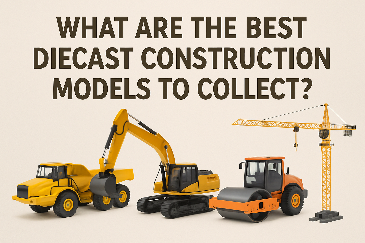 Rollin' Coal Construction Toys