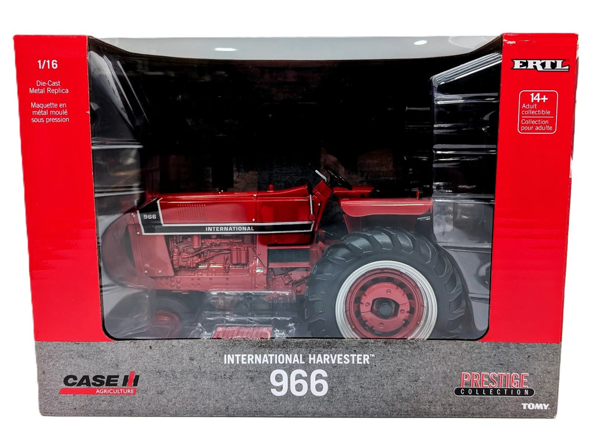 1/16 International Harvester 966 Tractor With Black Stripe & Narrow Front.