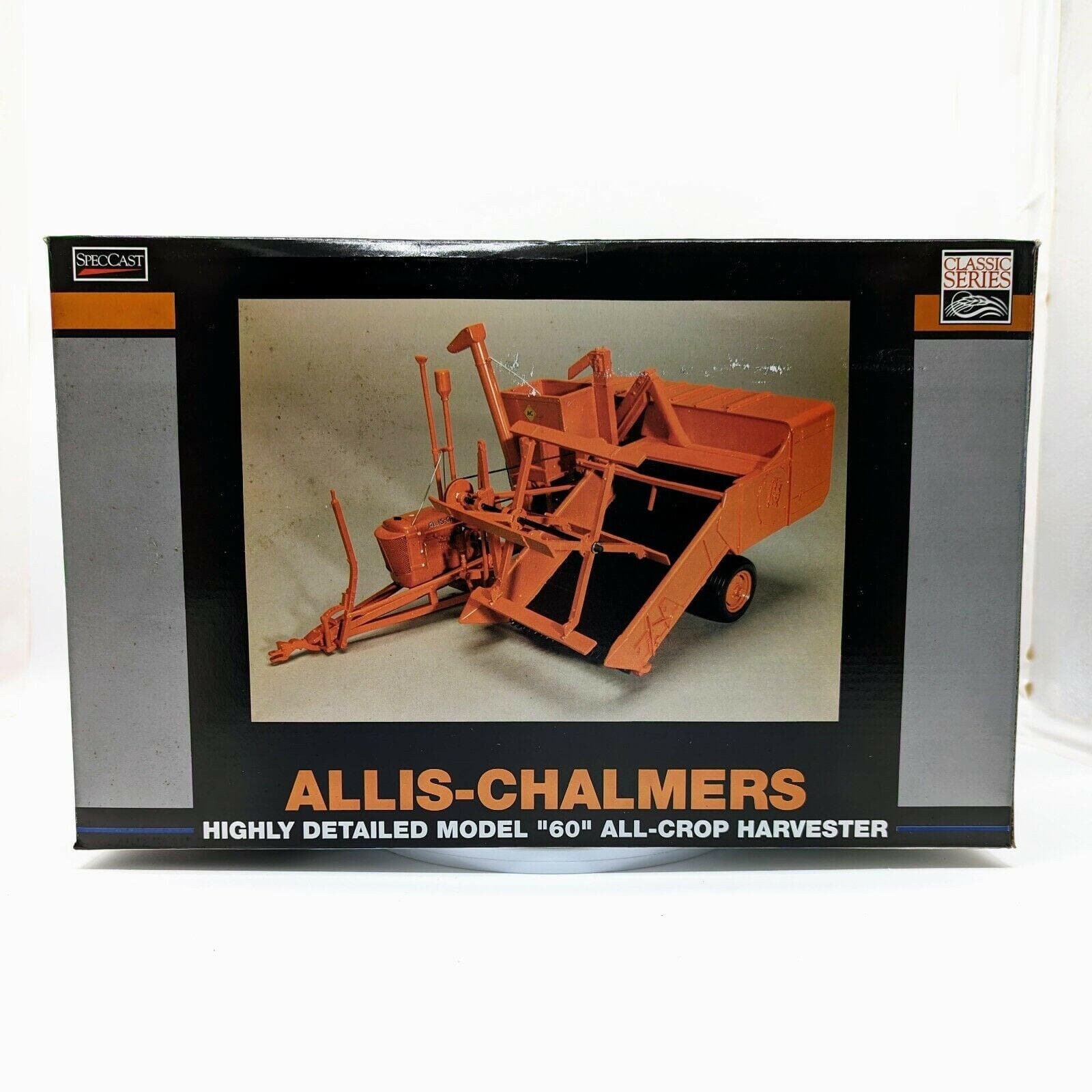 1/16 Allis Chalmers Model 60 All Crop Pull Type Combine With PTO Shaft.