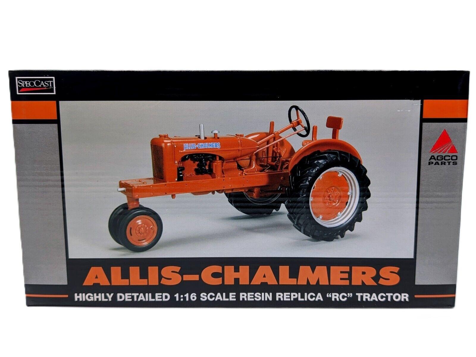 1/16 Allis Chalmers RC Tractor, Orange Spectacular Show-Rollin