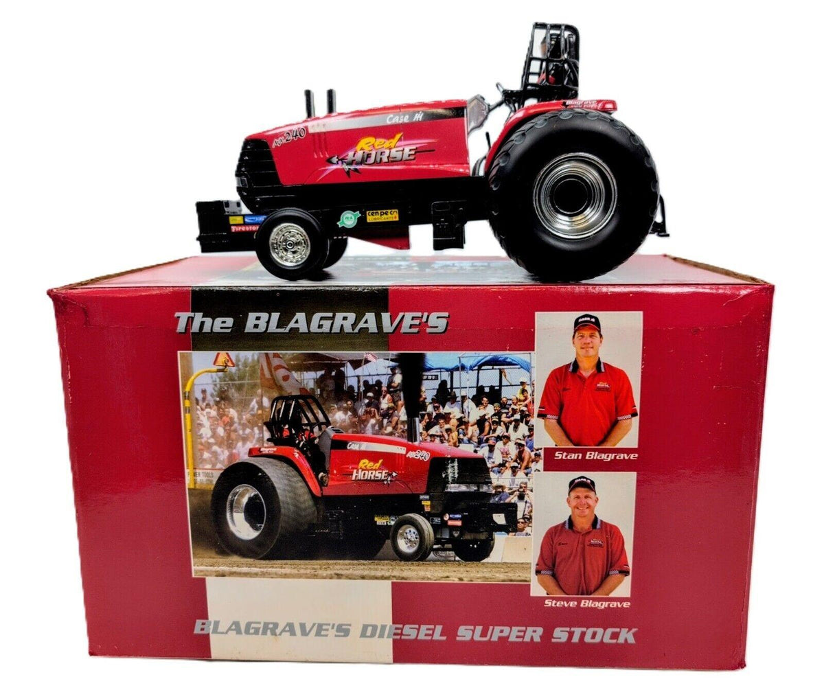 1/16 Case IH MX240 Blagrave’s Diesel Red Horse Pulling Tractor