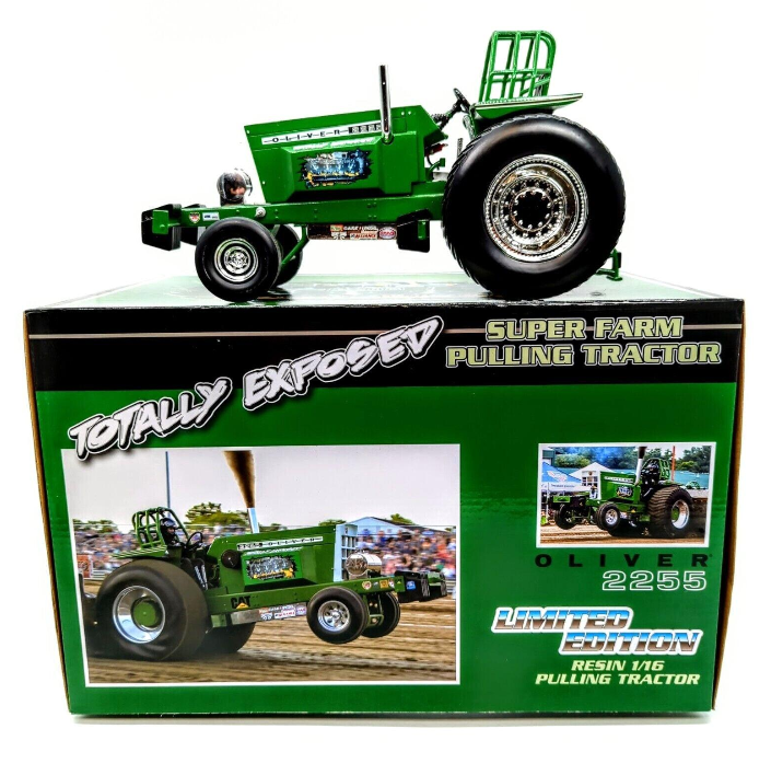 1/16 Oliver 2255 Totally Exposed Pulling Tractor