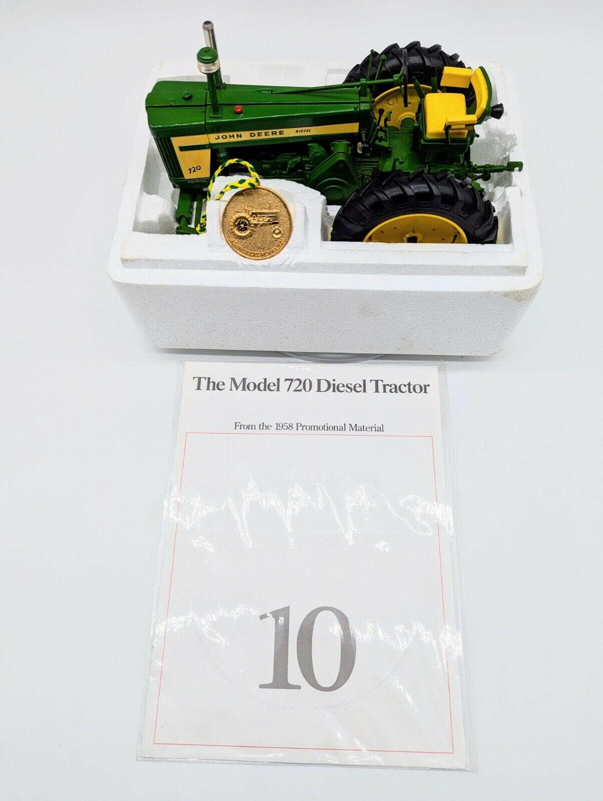 Custom John Deere 720 Diesel Precision Classics #10 by Ertl 1/16 scale.