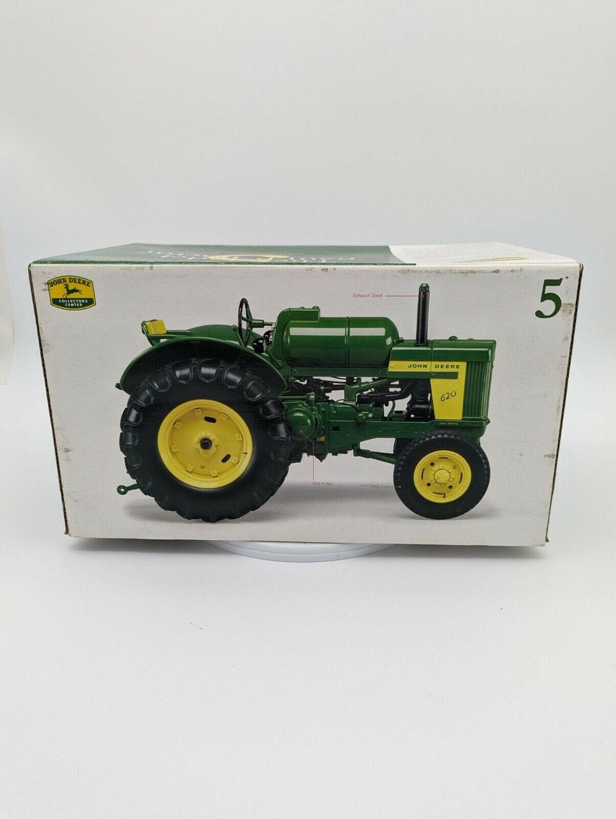 ERTL John Deere Collectors Center #5 Model 620LP Toy Tractor 1/16.