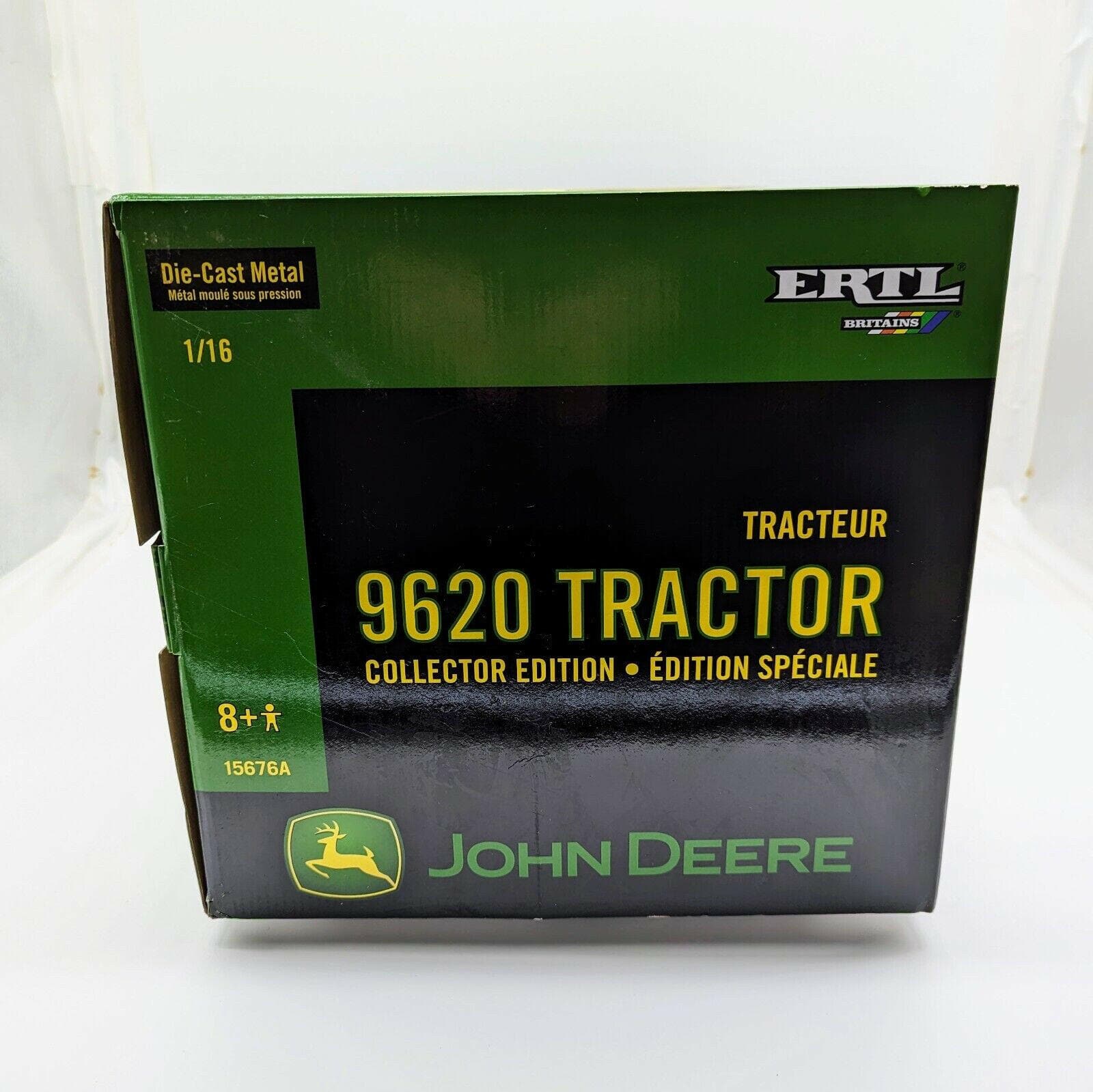 1/16 John Deere 9620 w Duals & 1/64 Gold John Deere 9620  Tractors ZFN15676A.