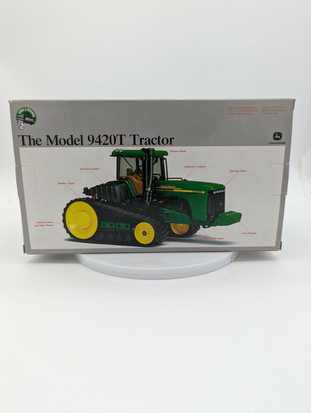 JOHN DEERE 1/32 THE MODEL 9420T TRACTOR #15286 SERIES II PRECISION #2 ERTL.