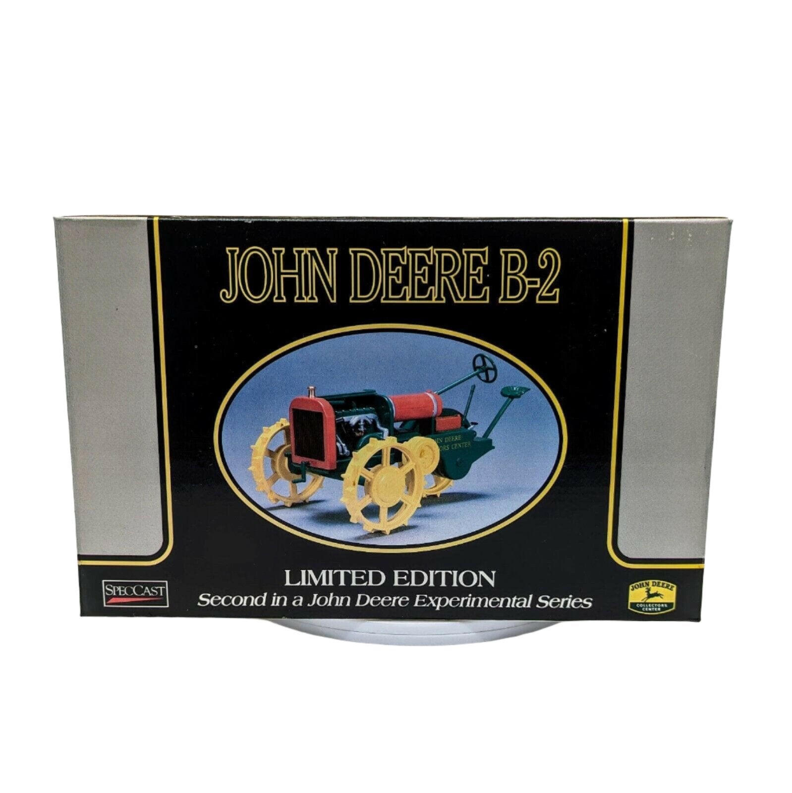 John Deere B-2 Resin Farm Tractor SpecCast 1/16 New OEM Sealed Package.