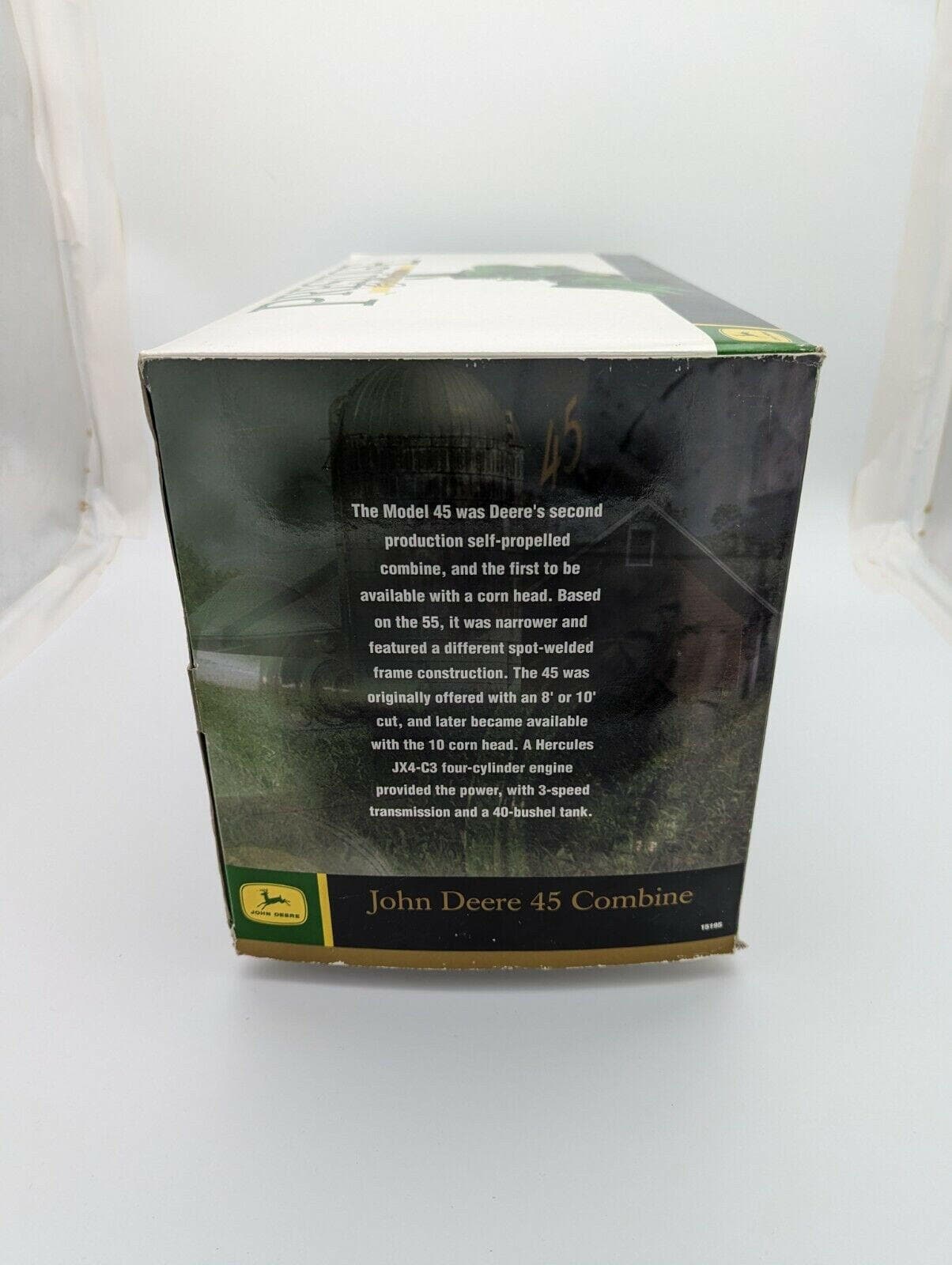 John Deere 45 Combine Prestige Collection By Ertl 1/16 Scale Sealed NIB.