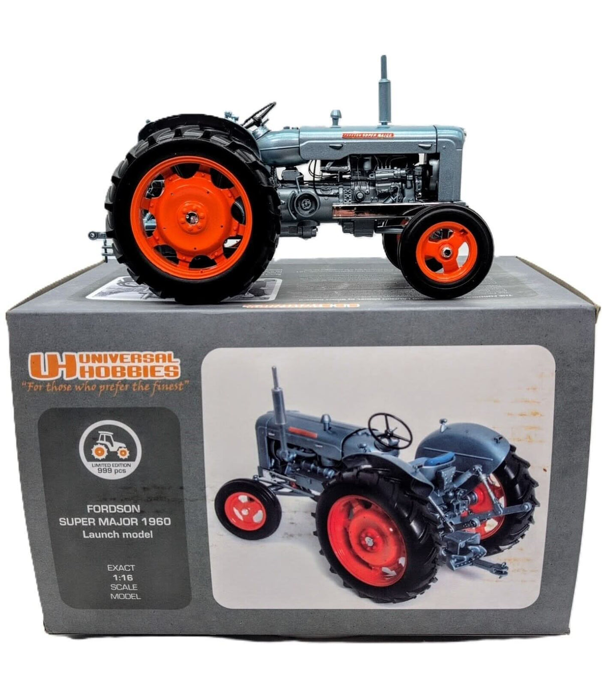 1/16 Fordson Super Major 1960 Launch Model Universal Hobbies  - 1 of 999 - Farm Toy Tractor